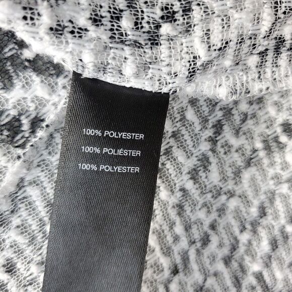 Travelers Collection By Chico's Cardigan Sweater Womens Multi Sheer Animal Print - Picture 6 of 7